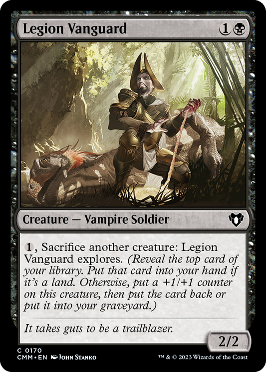 Legion Vanguard (CMM-170) - Commander Masters Foil