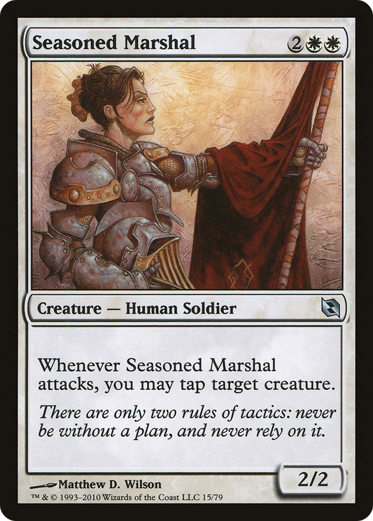 Seasoned Marshal (DDF-015) - Duel Decks: Elspeth vs. Tezzeret