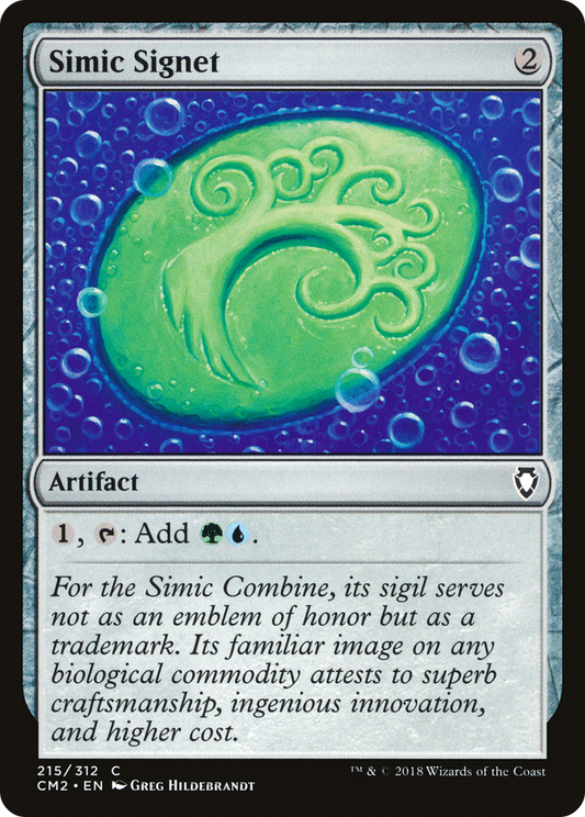 Simic Signet (CM2-215) - Commander Anthology Volume II