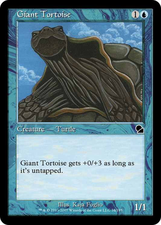 Giant Tortoise (ME1-034) - Masters Edition Foil