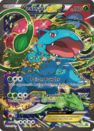 Venusaur EX - XY123  - XY Promos Holofoil