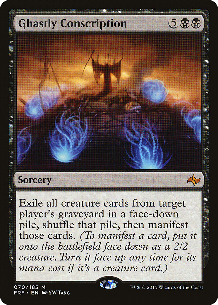 Ghastly Conscription (FRF-070) - Fate Reforged Foil