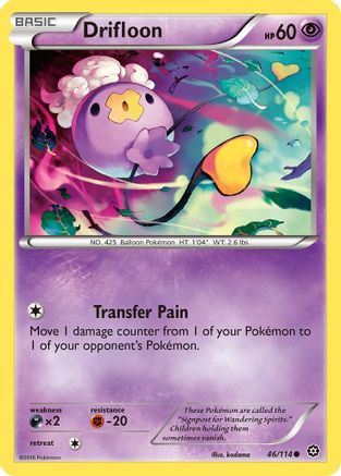 Drifloon 46/114 - Steam Siege Reverse Holofoil