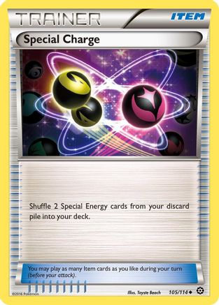 Special Charge 105/114 - Steam Siege Reverse Holofoil