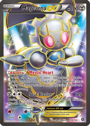 Magearna-EX 110/114 - Steam Siege Holofoil