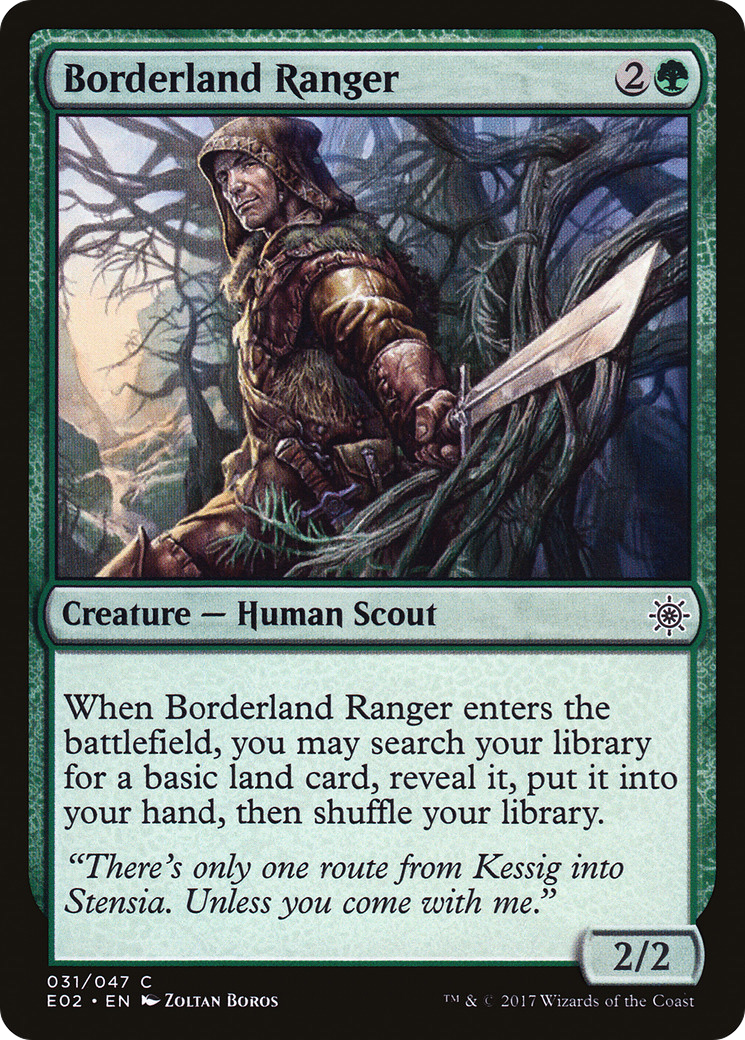 Borderland Ranger (E02-031) - Explorers of Ixalan