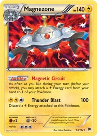 Magnezone 054/162 - Deck Exclusives Normal - Rare