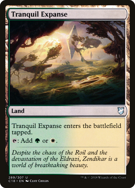 Tranquil Expanse (C18-289) - Commander 2018