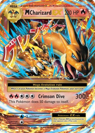M Charizard EX 013/108 - XY  Evolutions Holofoil - Ultra Rare