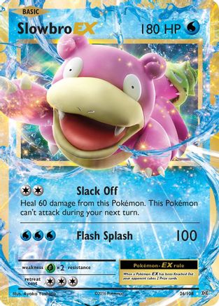 Slowbro EX - 026/108 - XY  Evolutions Holofoil