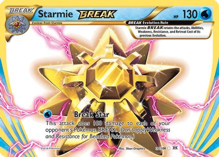 Starmie BREAK - 032/108 - XY  Evolutions Holofoil