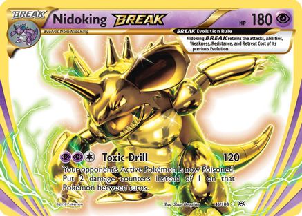 Nidoking BREAK 46/108 - Evolutions Holofoil