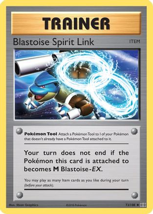 Blastoise Spirit Link 073/108 - XY  Evolutions Normal - Uncommon