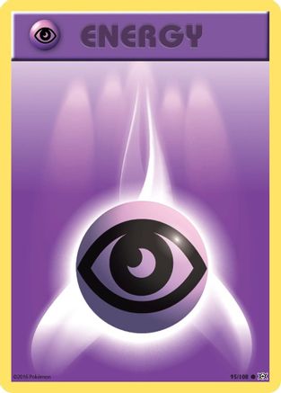 Psychic Energy - 095/108 - XY  Evolutions Reverse Holofoil