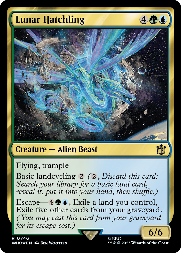 Lunar Hatchling (WHO-746) - Doctor Who Foil