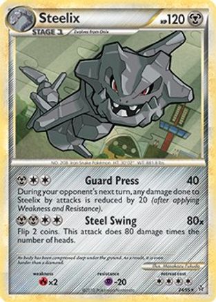 Steelix 024/095 - Deck Exclusives Holofoil - Holo Rare