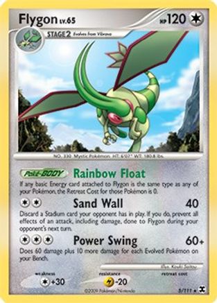 Flygon - 5/111 (DPPt Rising Rivals) 5 - Deck Exclusives