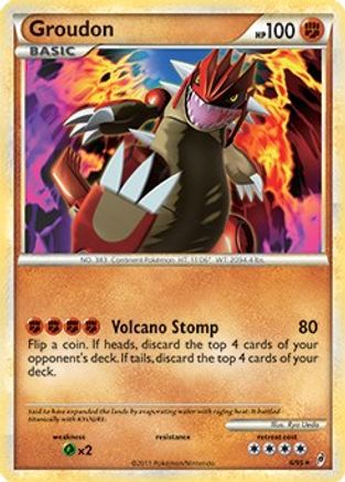 Groudon - 6/95 (Call of Legends) 6 - Deck Exclusives