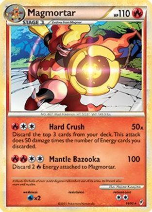 Magmortar 016/95 - Deck Exclusives Normal - Rare