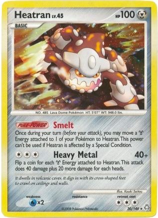 Heatran 030/146 - Deck Exclusives Holofoil - Holo Rare