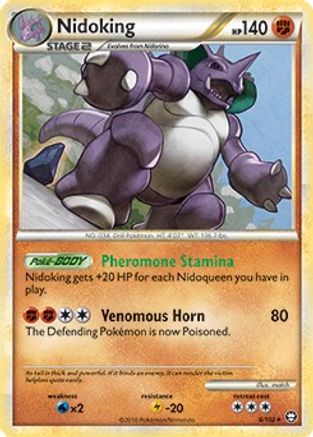 Nidoking 006/102 - Deck Exclusives Normal - Rare