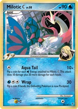 Milotic C 035/147 - Deck Exclusives Holofoil - Holo Rare