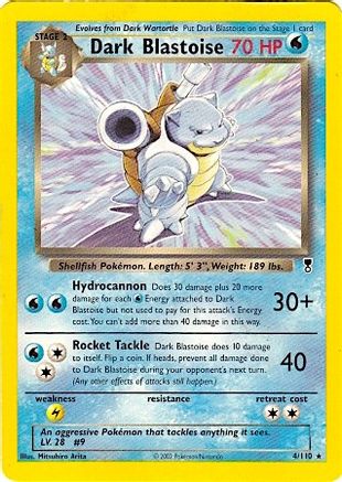 Dark Blastoise 004/110 - Deck Exclusives Normal - Rare