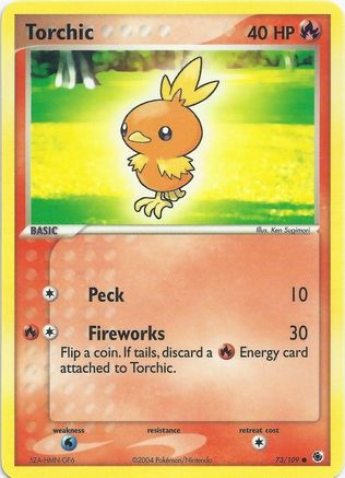 Torchic 73 - EX Battle Stadium