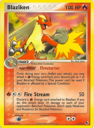 Blaziken (3) - EX Battle Stadium  - Rare