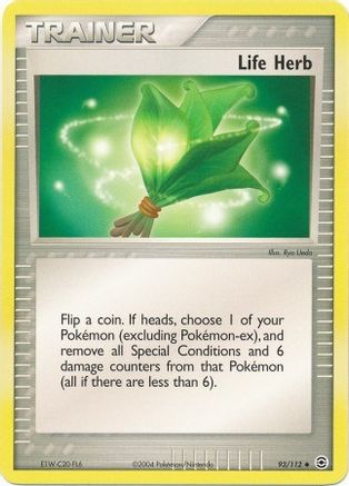 Life Herb 093 - EX Battle Stadium Normal - Uncommon