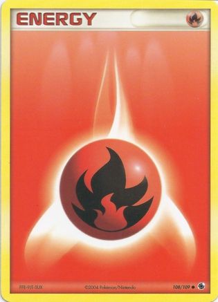 Fire Energy 108 - EX Battle Stadium Normal - Common