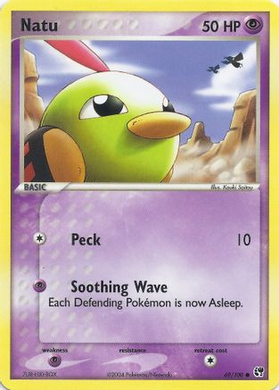 Natu (69) - EX Battle Stadium  - Common