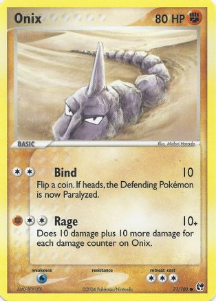 Onix (71) - EX Battle Stadium  - Common