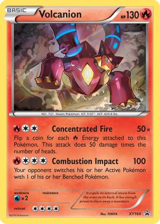 Volcanion XY164 - XY Promos Holofoil - Promo