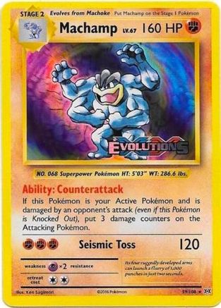 Machamp (XY Evolutions Prerelease) 059 - XY Promos Holofoil - Promo