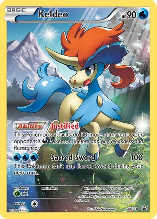 Keldeo XY118/211 - XY Black Star Promos Holofoil