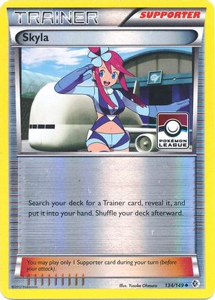 Skyla - 134/149 (Pokemon League) 134 - League & Championship Cards Reverse Holofoil