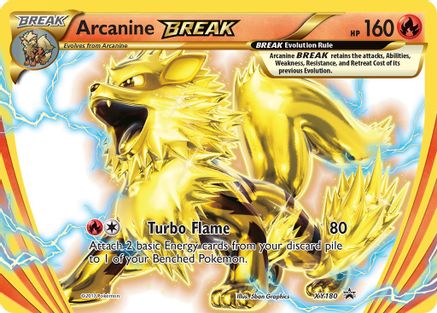 Arcanine BREAK XY180 - XY Promos Holofoil - Promo