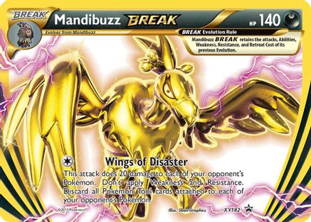 Mandibuzz BREAK XY182 - XY Promos Holofoil - Promo