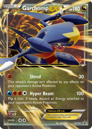 Garchomp EX - XY167  - XY Promos Holofoil