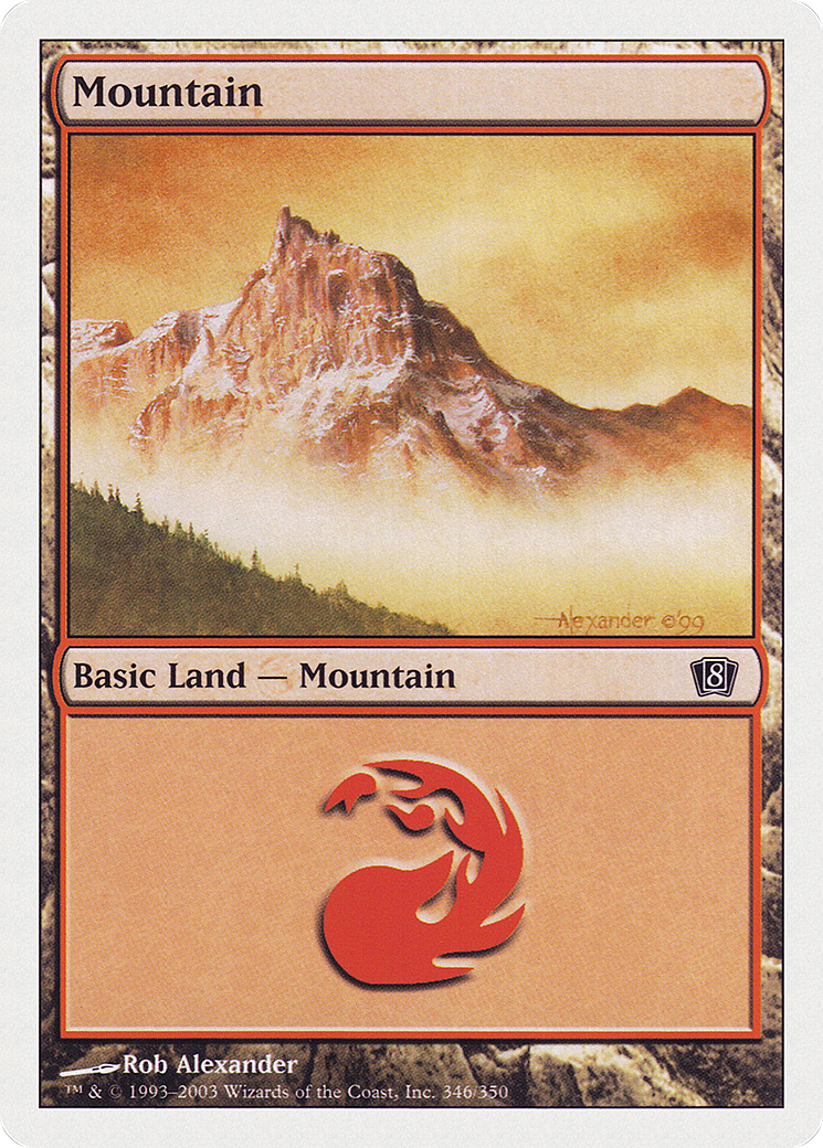 Mountain (8ED-346) - Eighth Edition