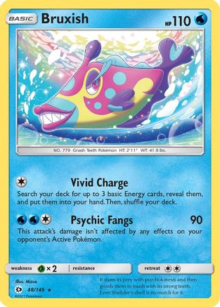 Bruxish (48/149) - SM Base Set  - Rare