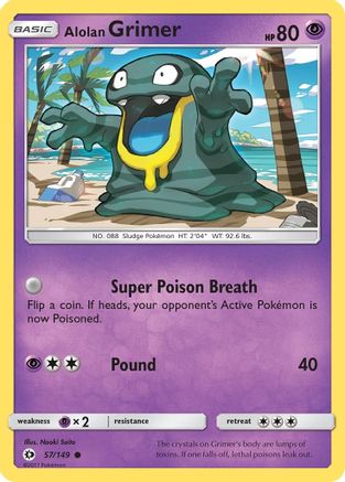 Alolan Grimer 57/149 - Sun & Moon