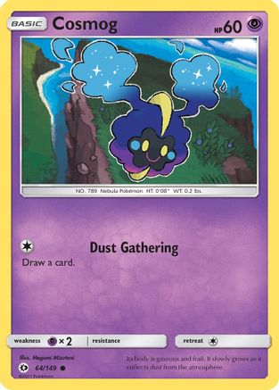 Cosmog (64/149) - SM Base Set  - Common