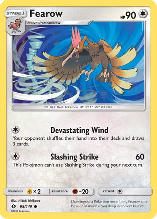 Fearow 098/149 - SM Base Set Normal - Common