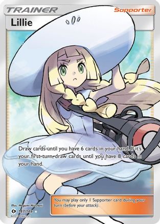 Lillie (Full Art) (147/149) - SM Base Set Holofoil - Ultra Rare