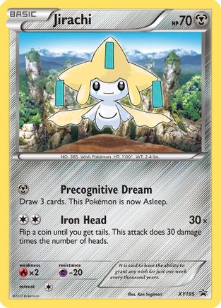 Jirachi XY195 - XY Promos Holofoil - Promo