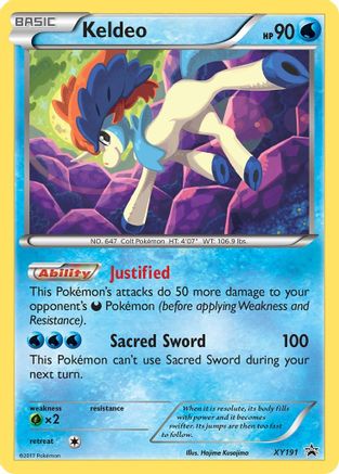 Keldeo XY191 - XY Promos Holofoil - Promo