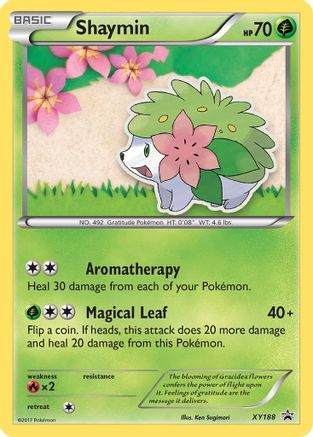 Shaymin XY188/211 - XY Black Star Promos Holofoil