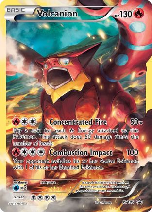 Volcanion XY185/211 - XY Black Star Promos Holofoil